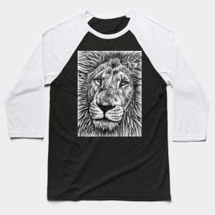 White lion Baseball T-Shirt